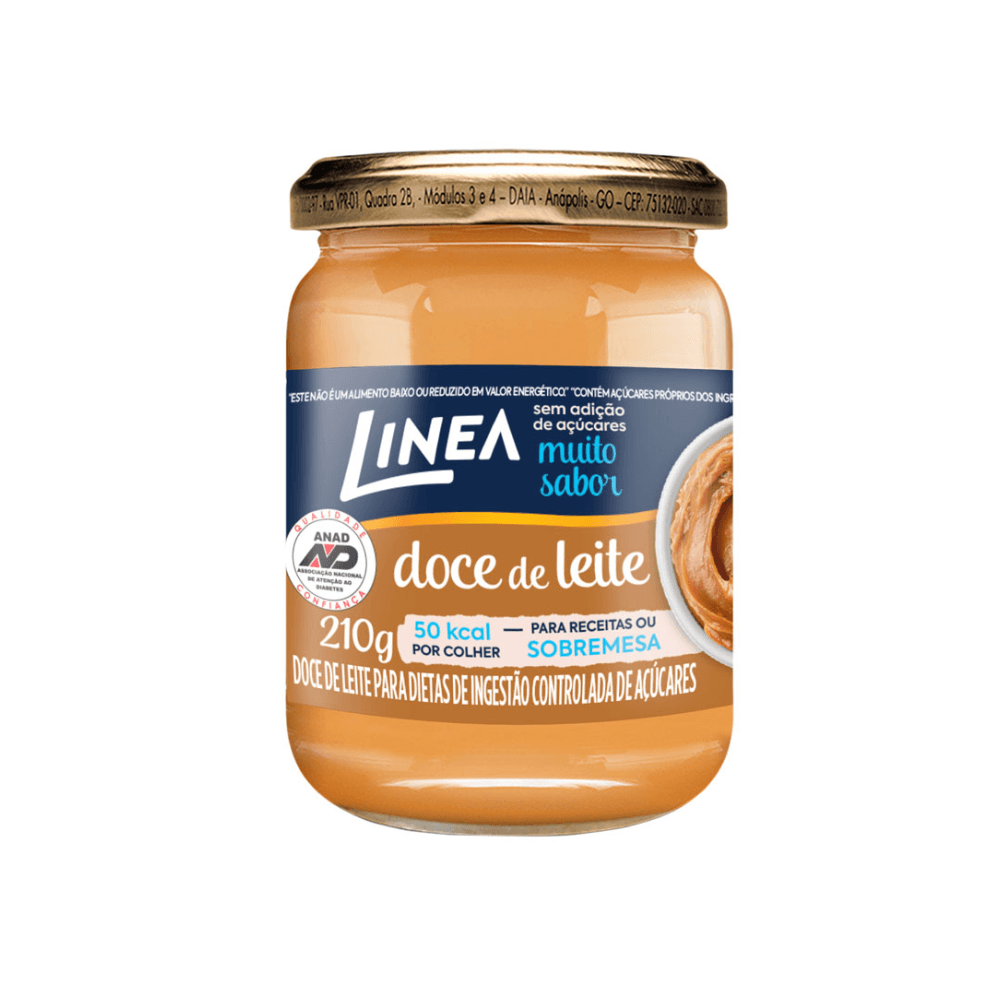 Doce De Leite Tradicional Linea Sem Açúcar 210g
